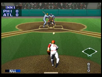 Bases Loaded 96 - Double Header (US) screen shot game playing